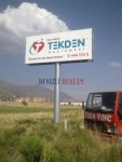 Denizli Reklam Totem Tabela