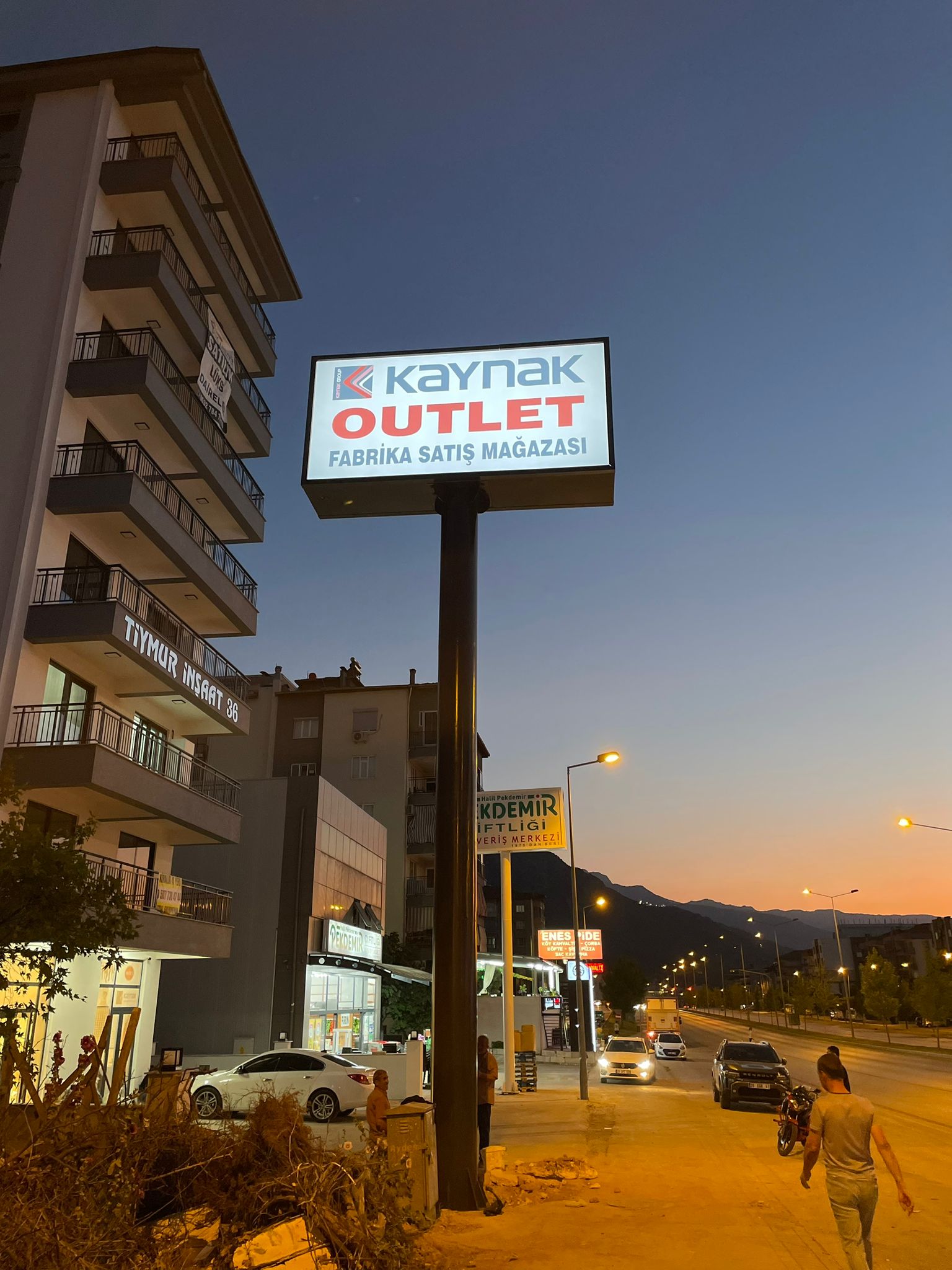 Denizli Reklam Totem Tabela